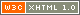 W3C XHTML 1.0