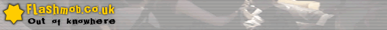 flashmob.co.uk Out of knowhere logo